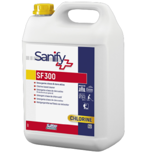 GARRAFA S.F. 300 DESINFECTANTE CLORO 4X5KG