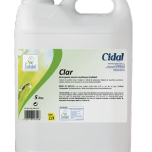 GARRAFA CLAR LIMPIADOR NEUTRO ECOLABEL 5KG