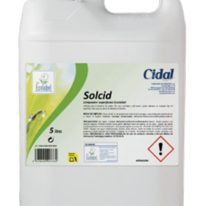 GARRAFA SOLCID LIMPIADOR SUELOS ECOLABEL 5KG