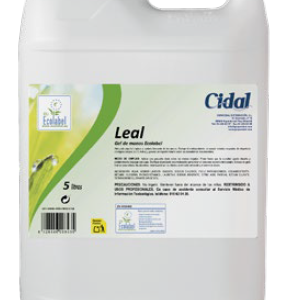 GARRAFA LEAL JABON DE MANOS ECOLABEL 5KG